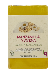 Fotografia de producto Jabón Artesanal de Manzanilla y Avena con contenido de 100 gr. de Iq Herbal Products